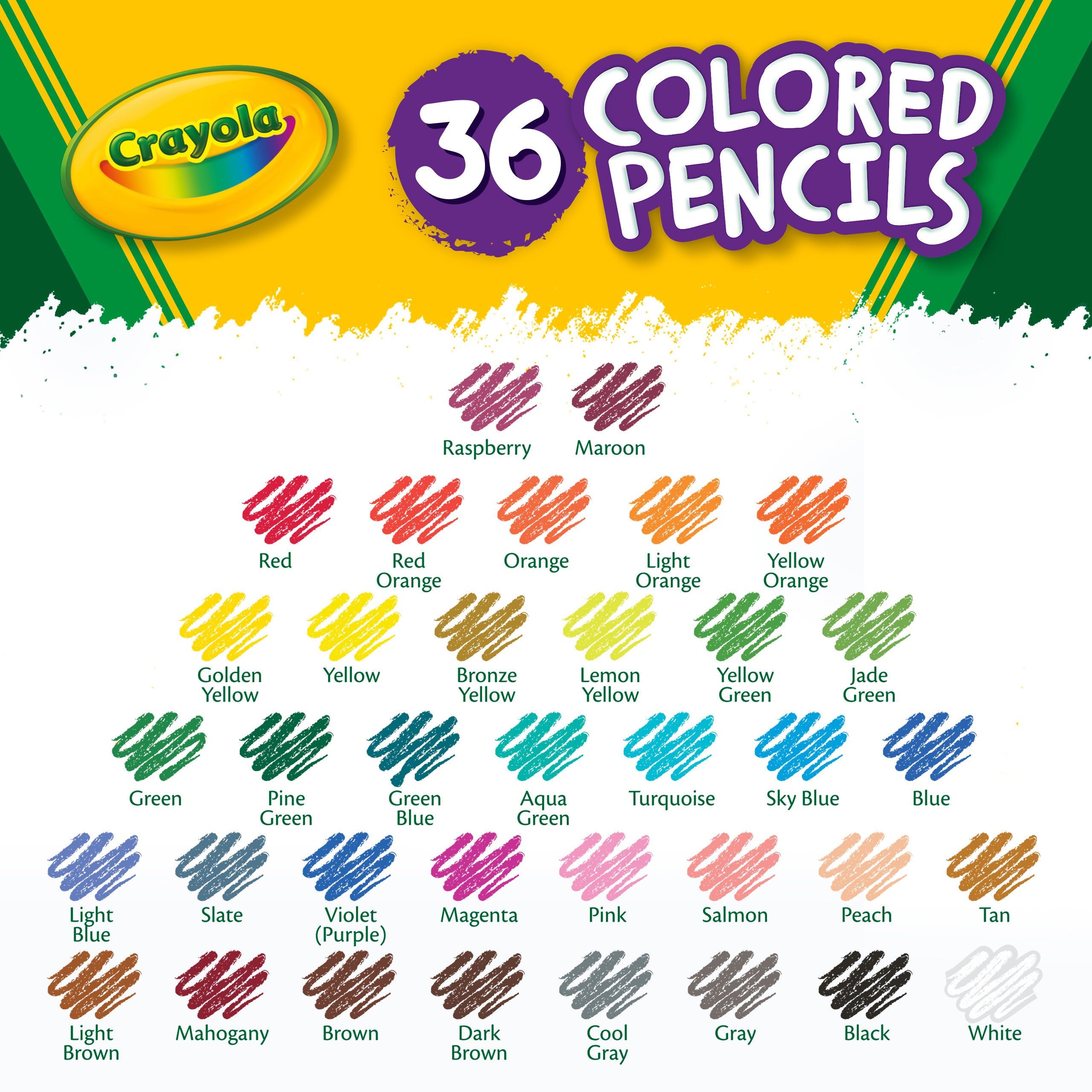 Crayola Crayons - 36 Colors