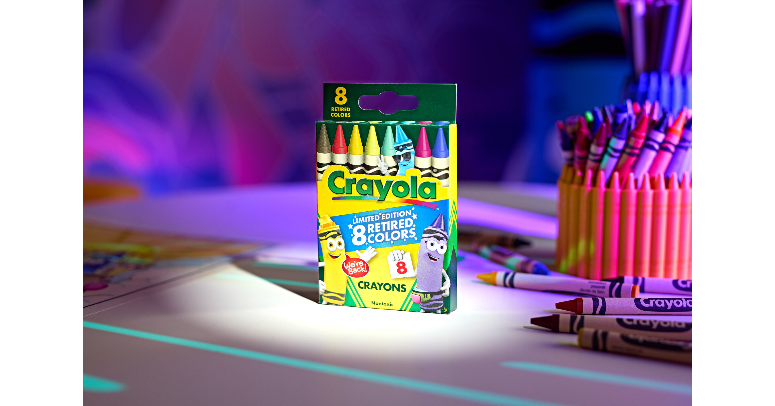 Crayons - 8 Colors - Crayola