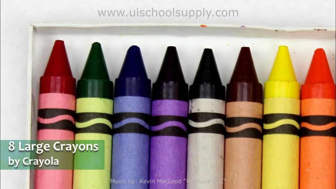 Crayons - 8 Colors - Crayola