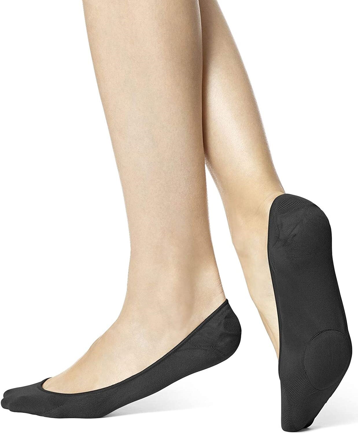 Cushioned Camel No-Show Socks