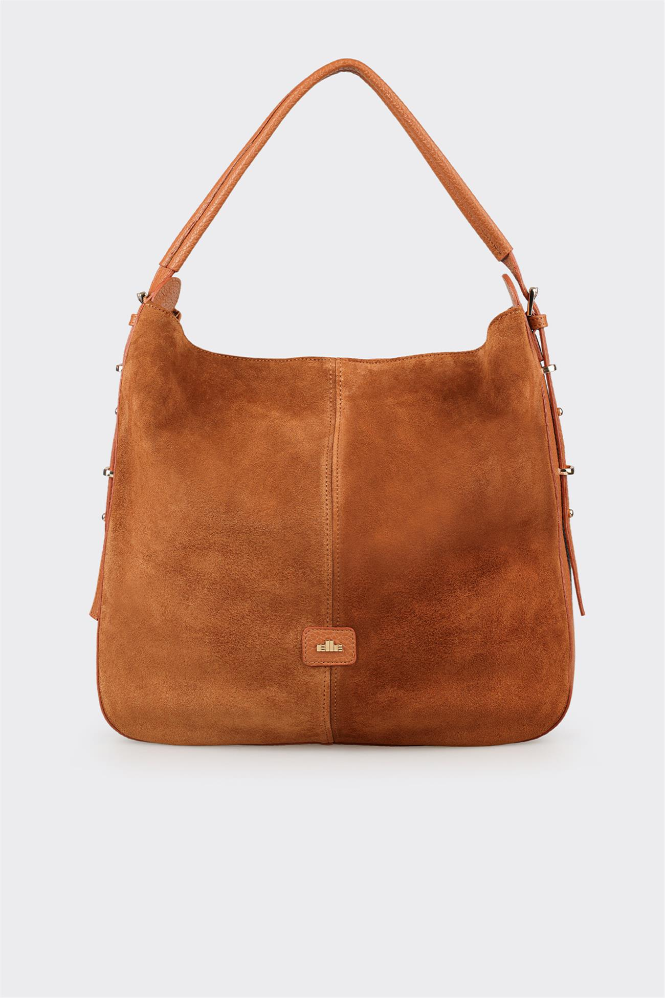 Cushioned Camel Shoe Bag