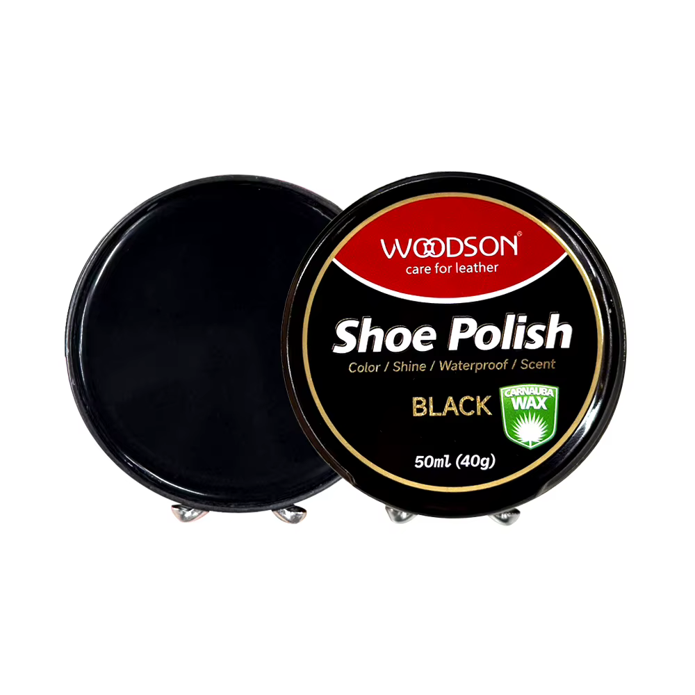 Cushioned Charcoal Shoe Polish