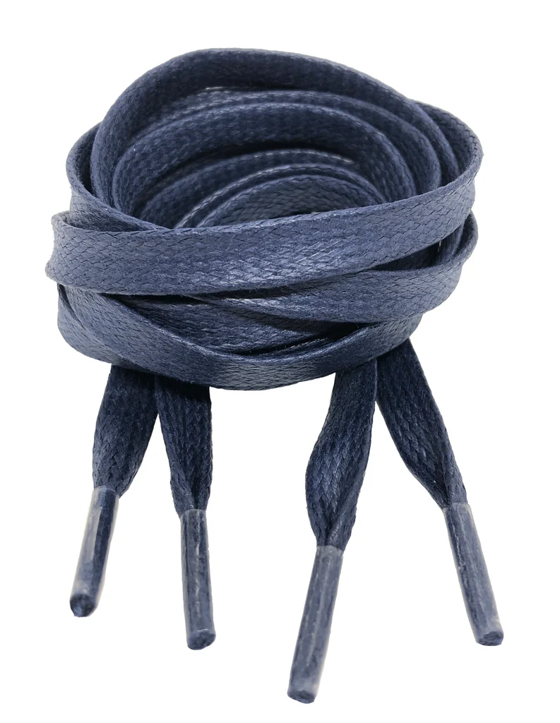 Cushioned Navy Blue Shoe Laces