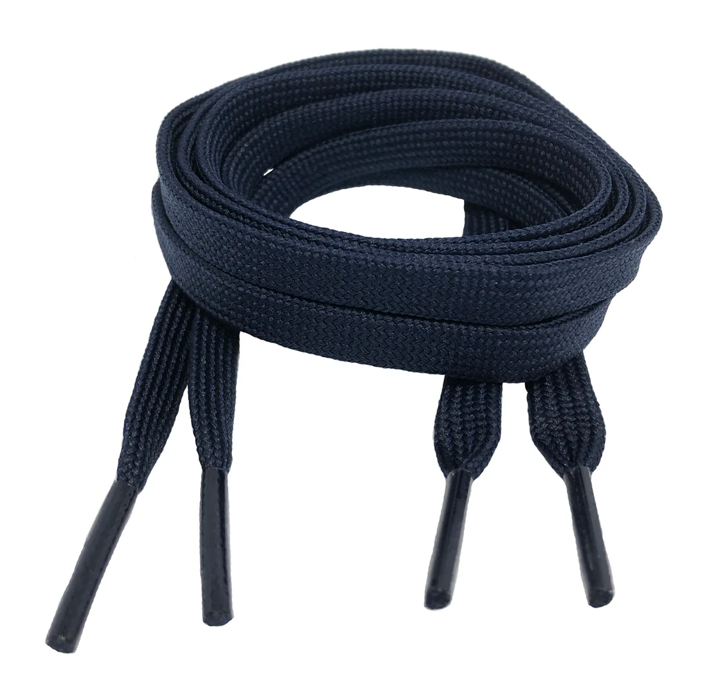 Cushioned Navy Blue Shoe Laces