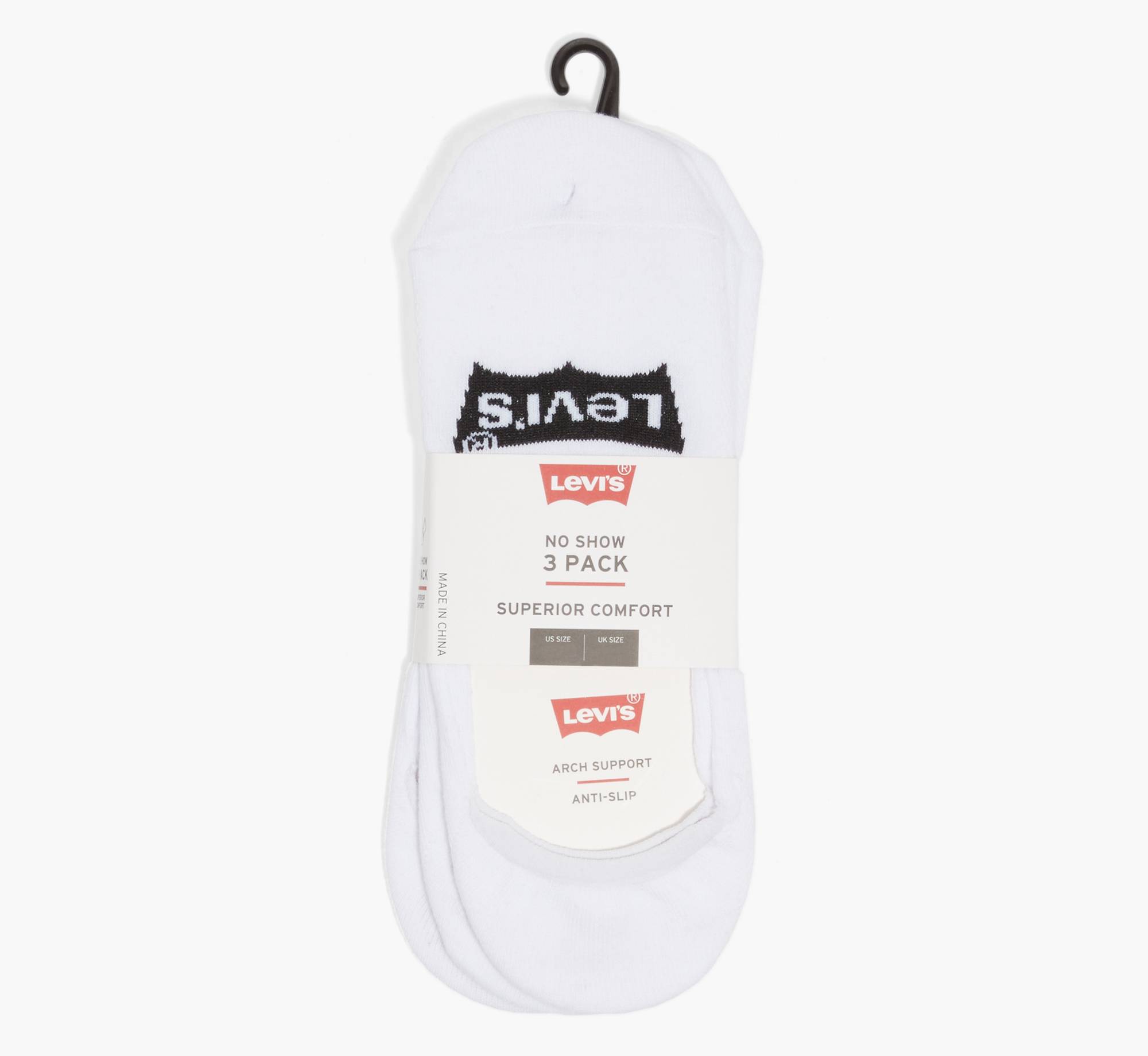 Cushioned Tan No-Show Socks