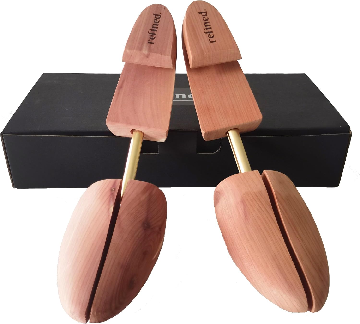 Cushioned Tan Shoe Trees