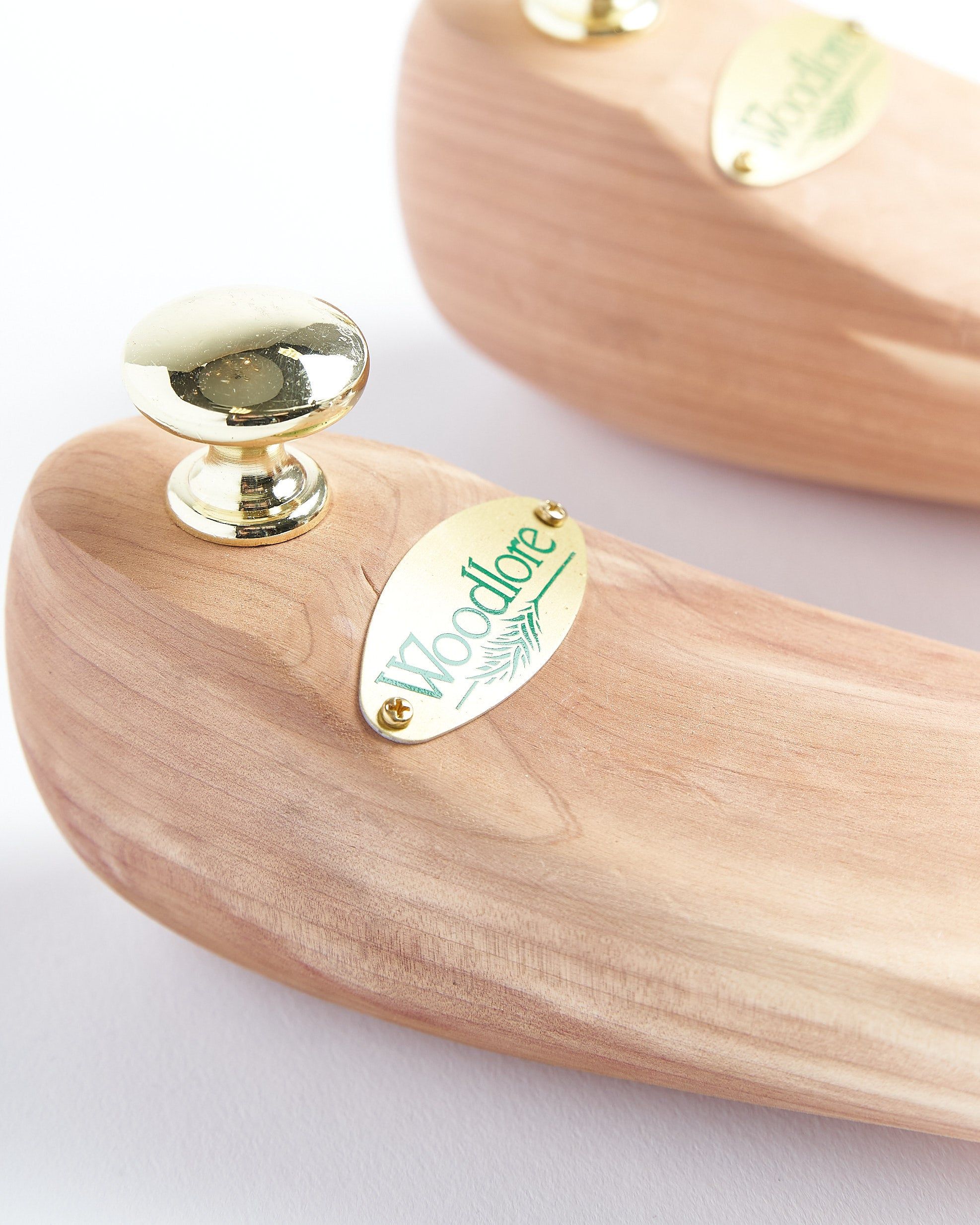 Cushioned Tan Shoe Trees