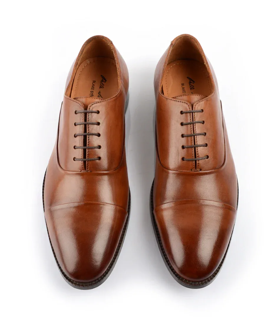 Dapper Burgundy Dress Shoes