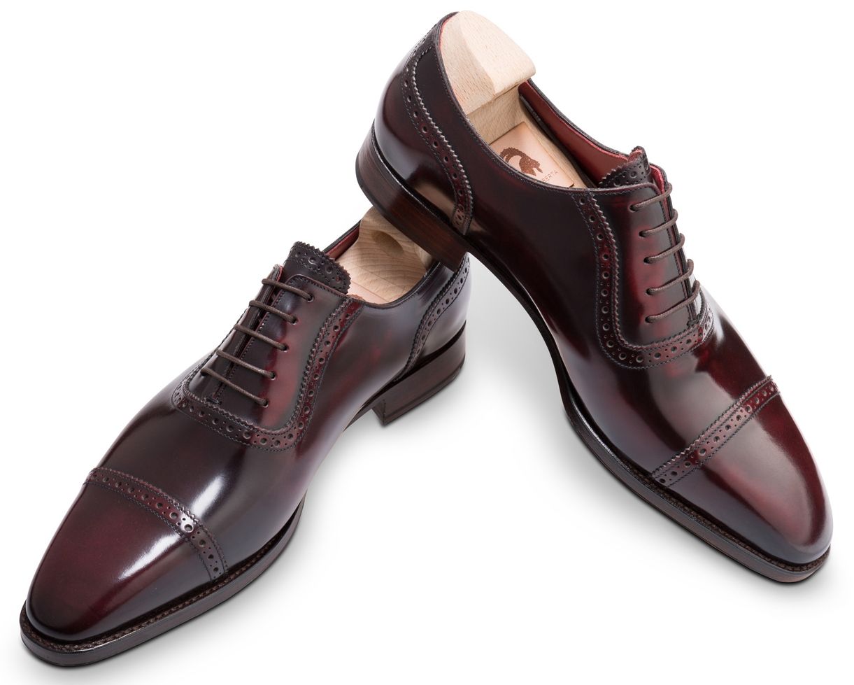 Dapper Burgundy Dress Shoes