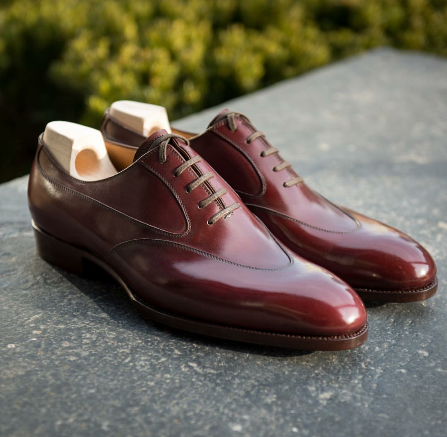 Dapper Burgundy Oxford Shoes
