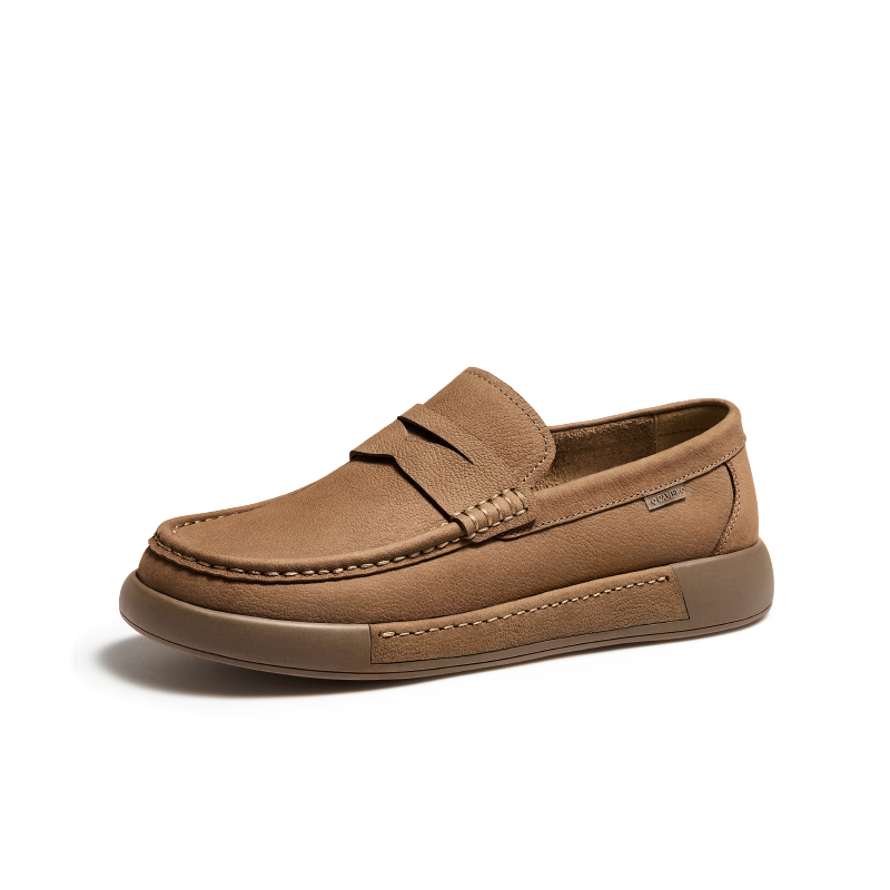 Dapper Camel Loafers