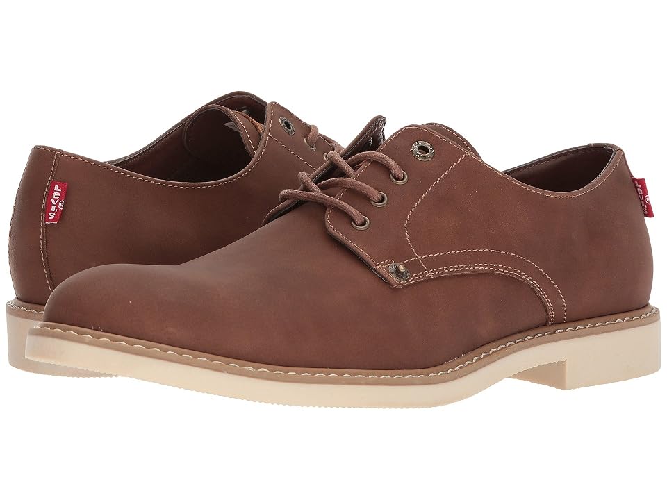 Dapper Camel Patent Leather Shoes
