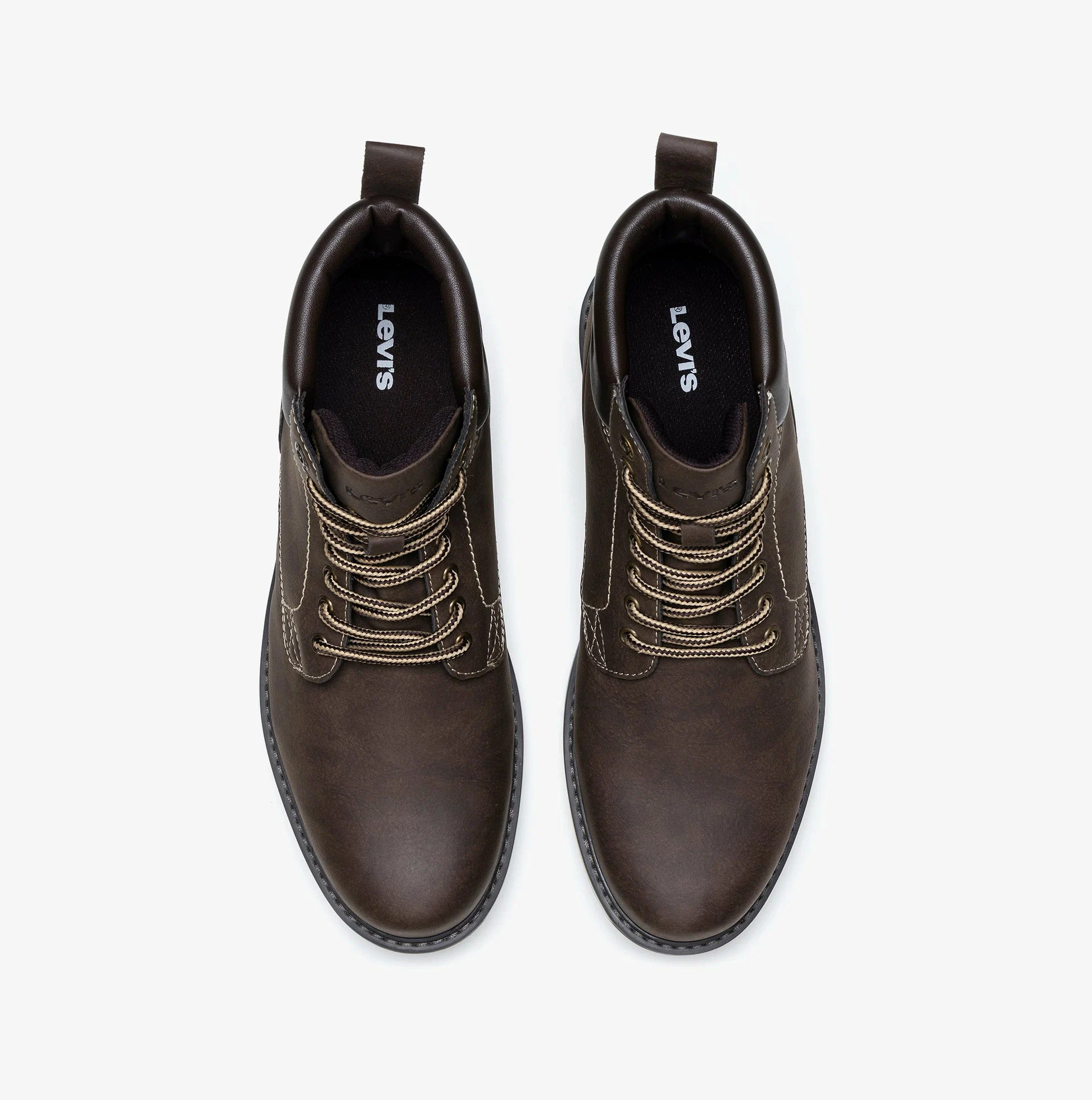 Dapper Camel Patent Leather Shoes