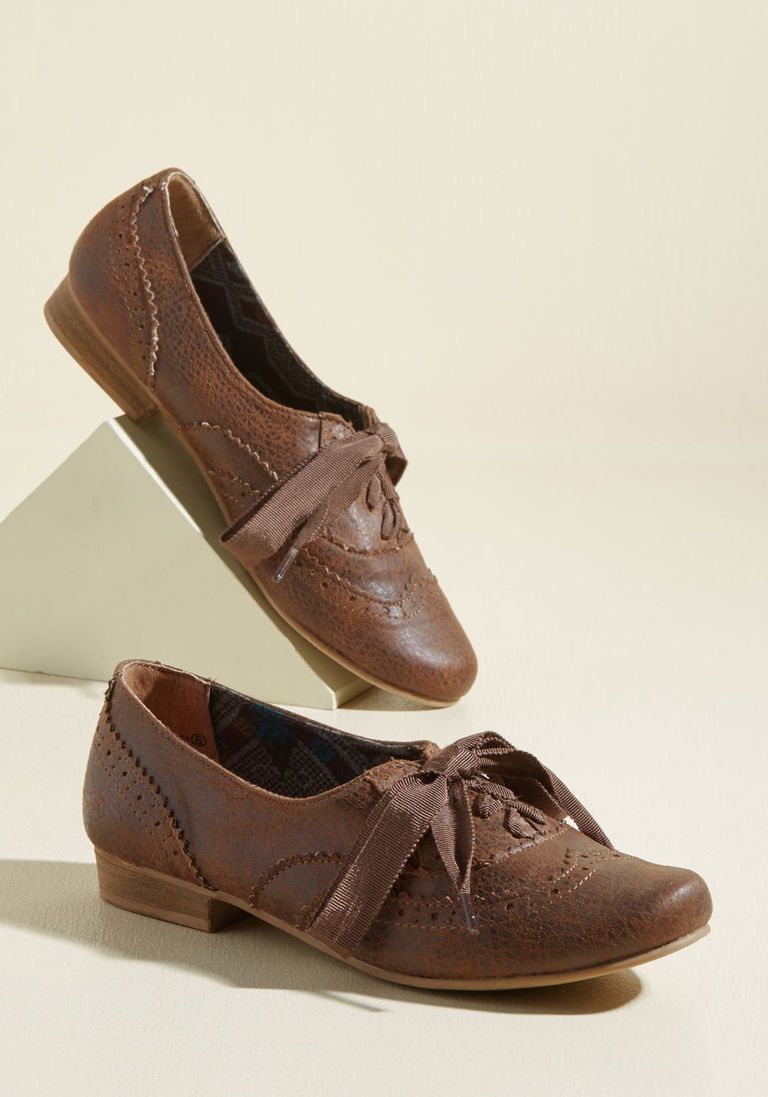Dapper Khaki Oxford Shoes