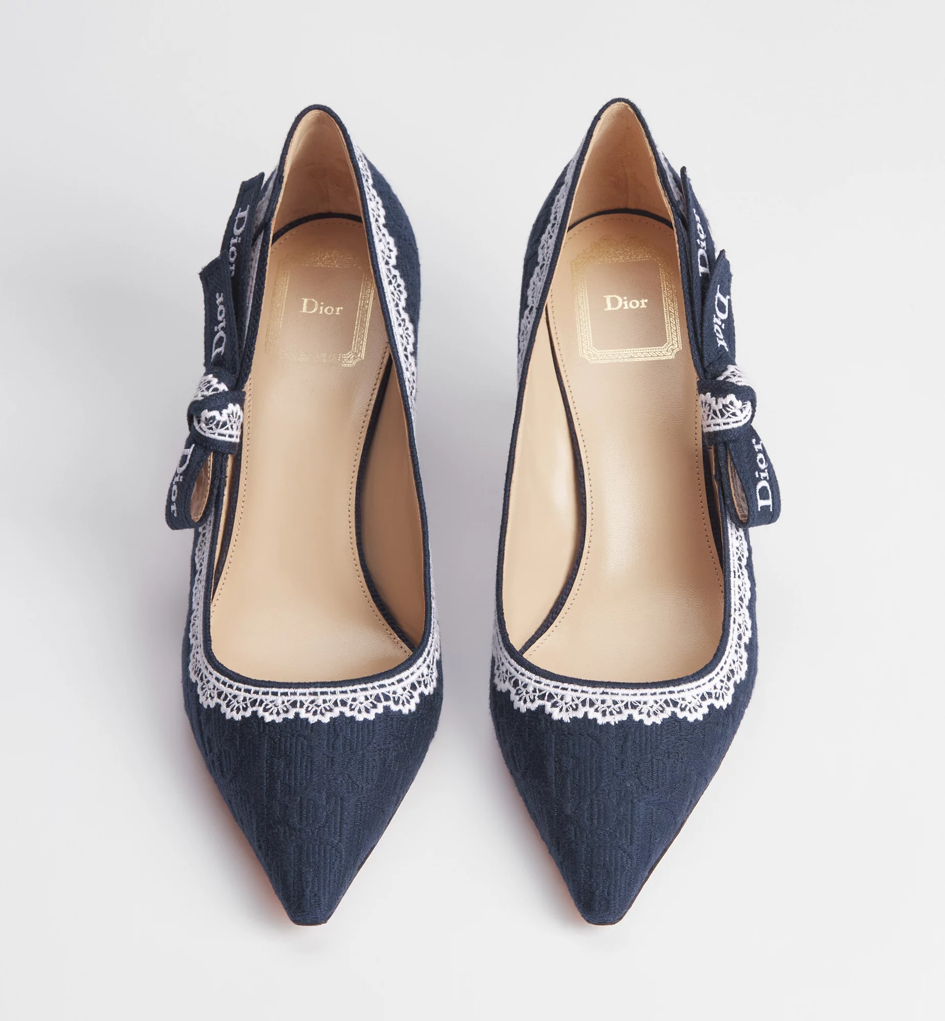 Dapper Navy Blue Dress Shoes