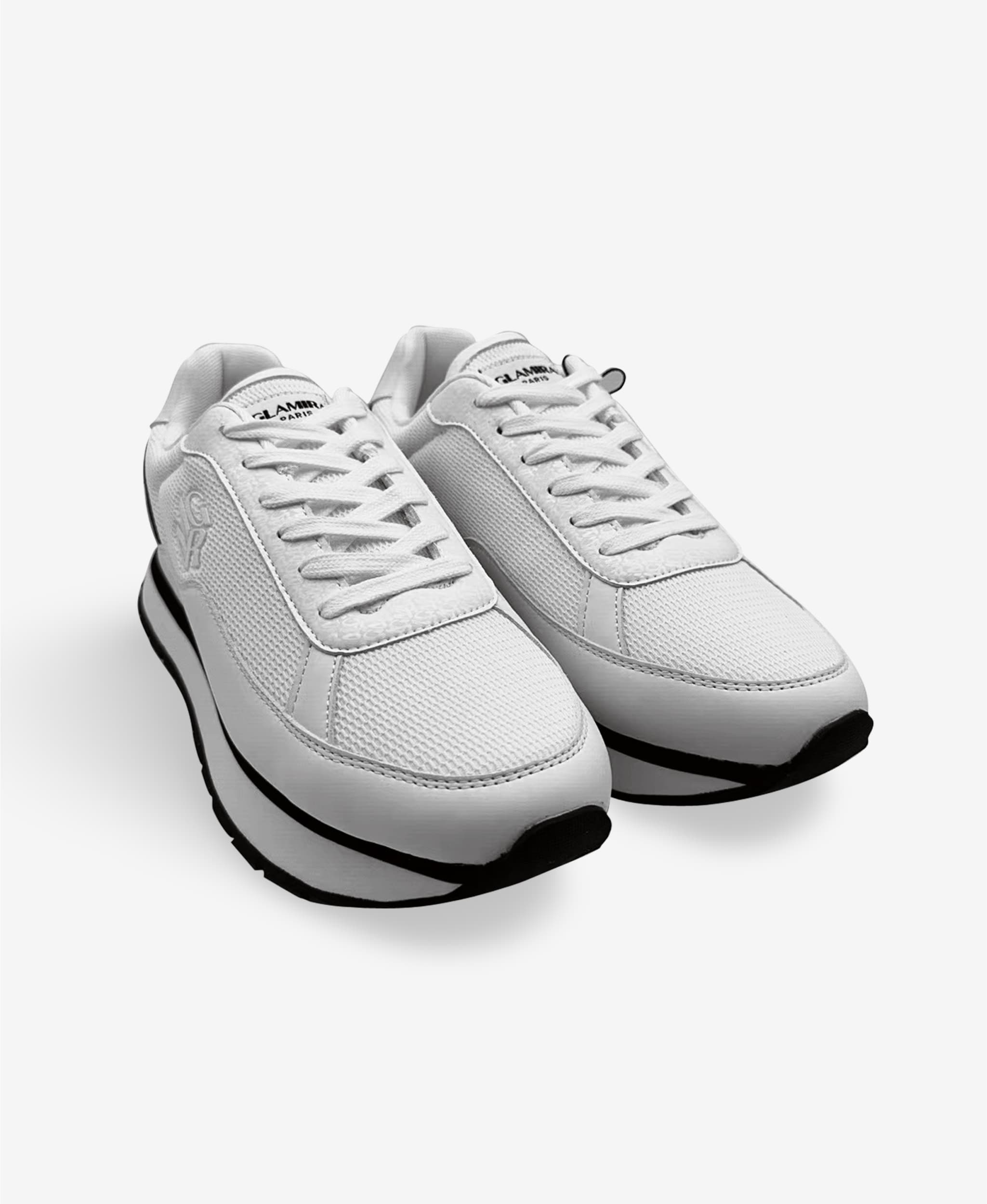 Dapper White Patent Leather Shoes