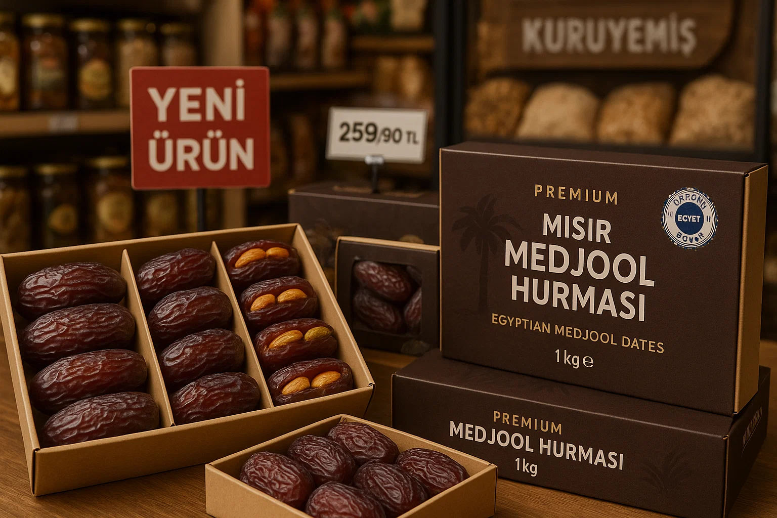 Dates - Medjool - Cream