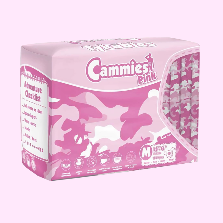 Diapers - Size 2 - Pink