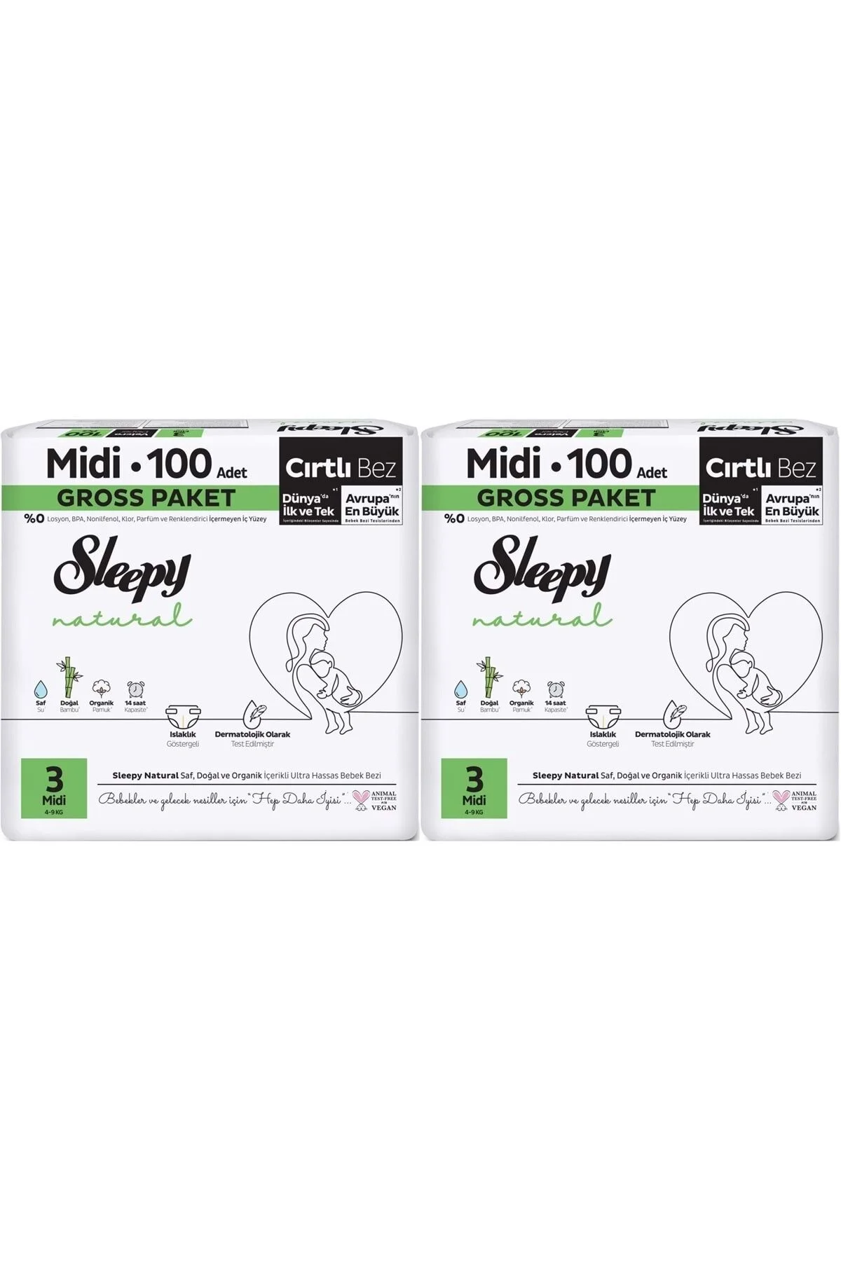 Diapers - Size 3 - 200 Pack