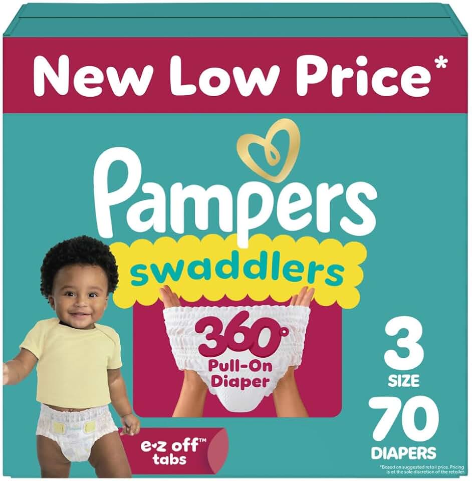Diapers - Size 3 - Orange