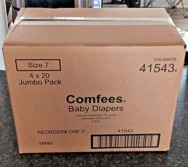 Diapers - Size 4 - 100 Pack