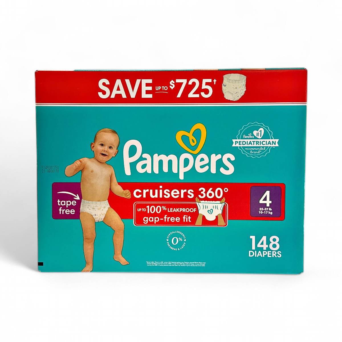 Diapers - Size 4 - 200 Pack