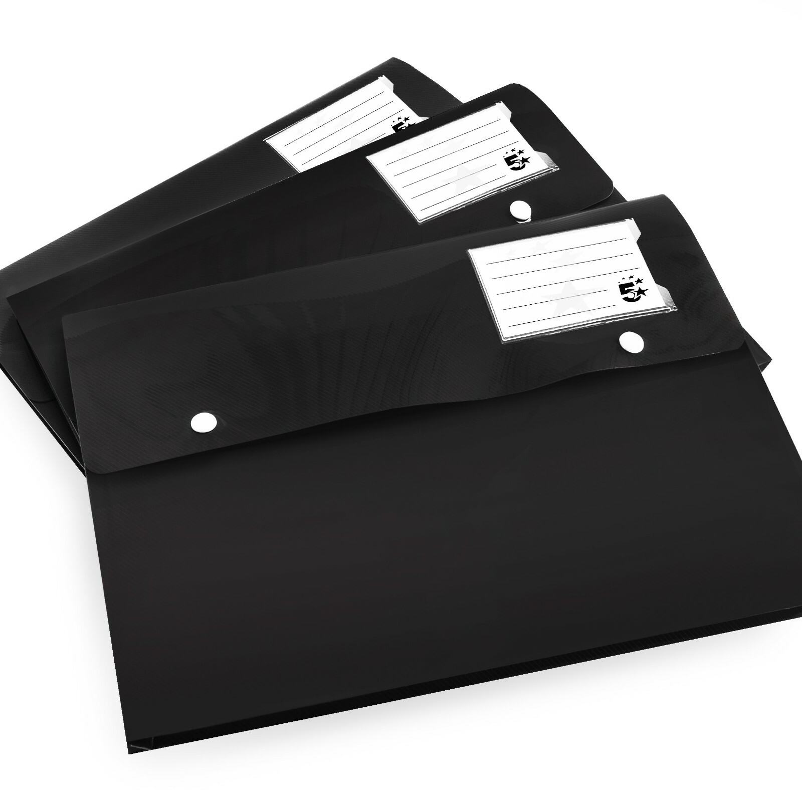 Document Wallet - A4 - Red - 20 Pack