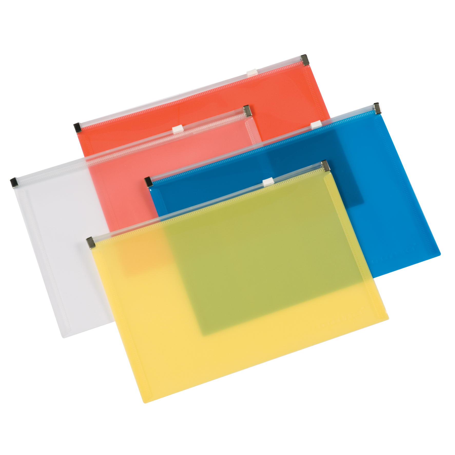 Document Wallet - A4 - White - 20 Pack