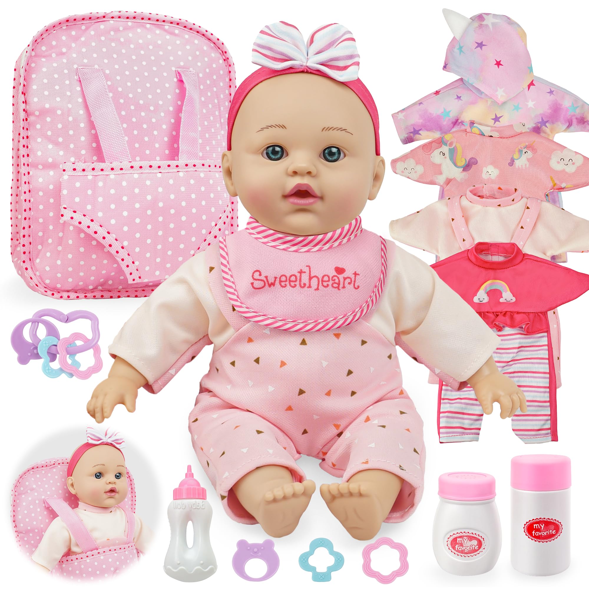 Doll - Baby - 12 inches - Soft