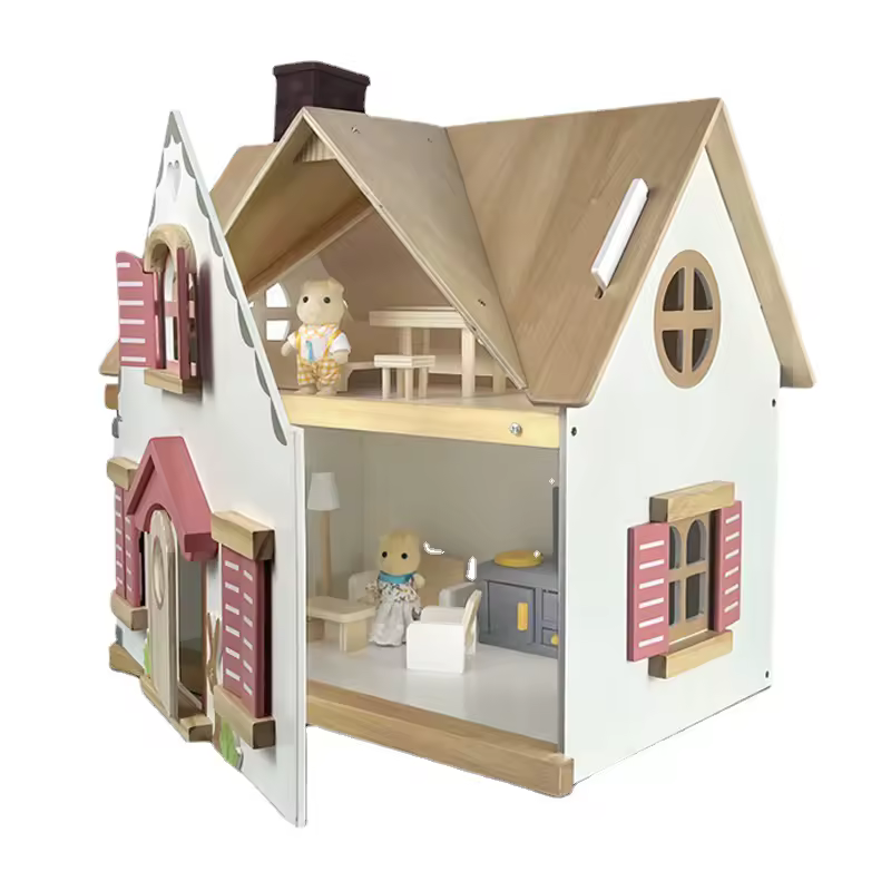 Doll House - 1 Story - Wooden