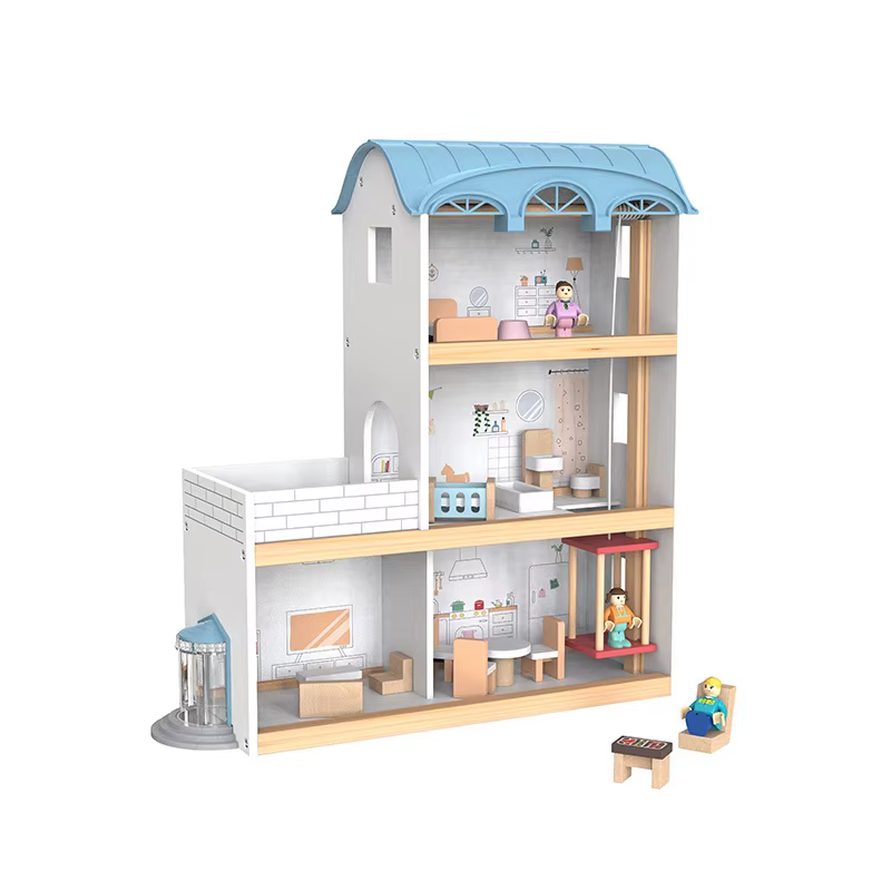 Doll House - 3 Story - Wooden