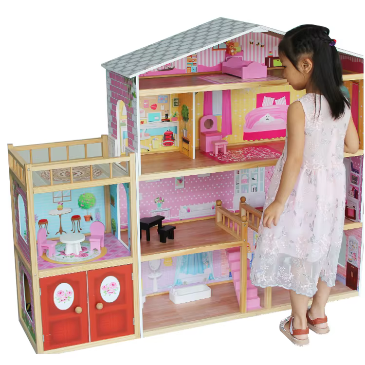 Doll House - 3 Story - Wooden