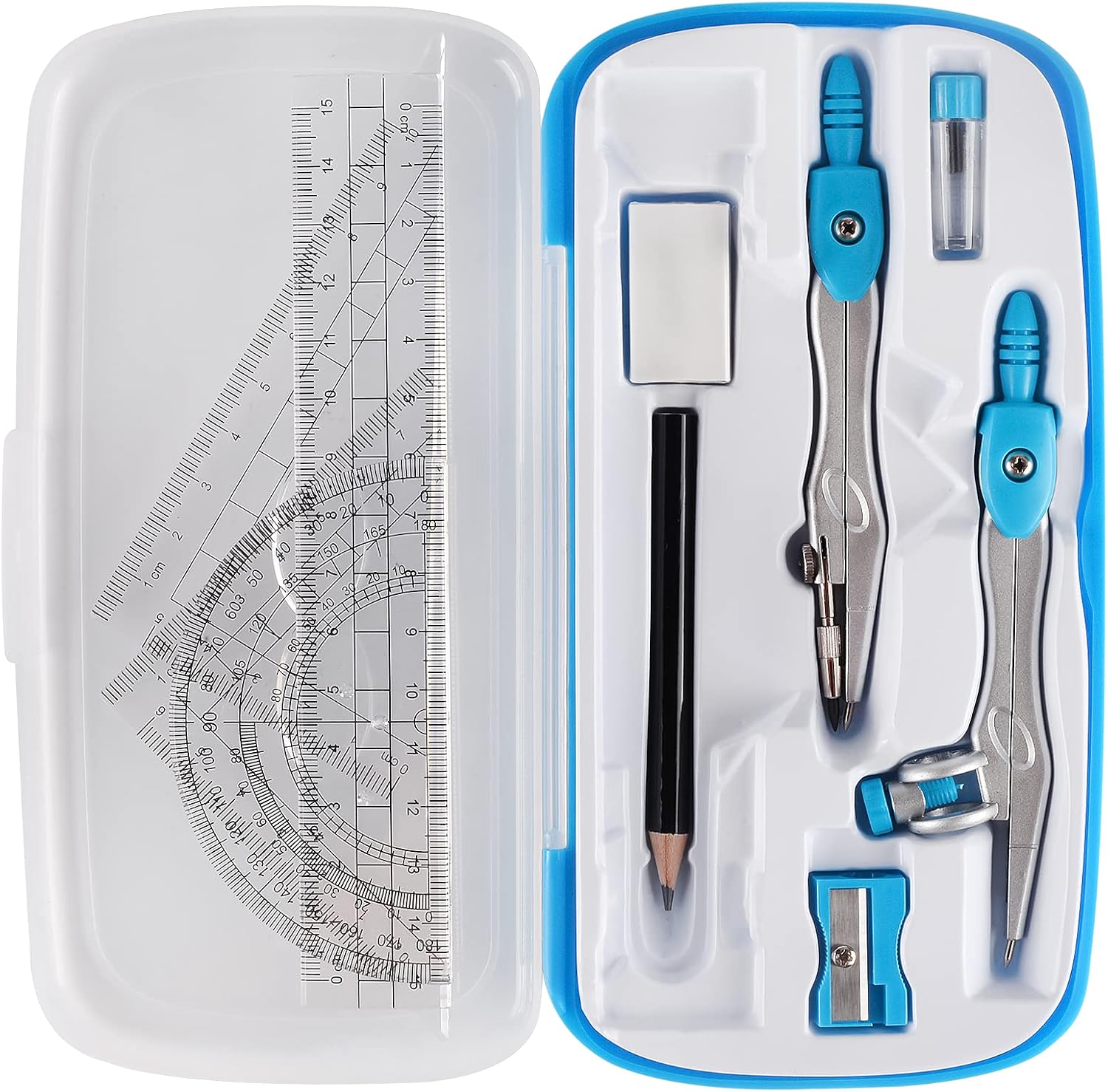 Drawing Set - Geometry Kit - 10 Pieces
