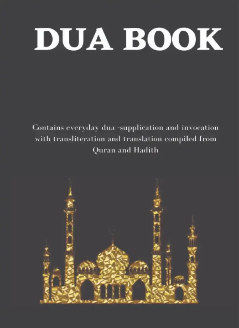 Dua Book - Black