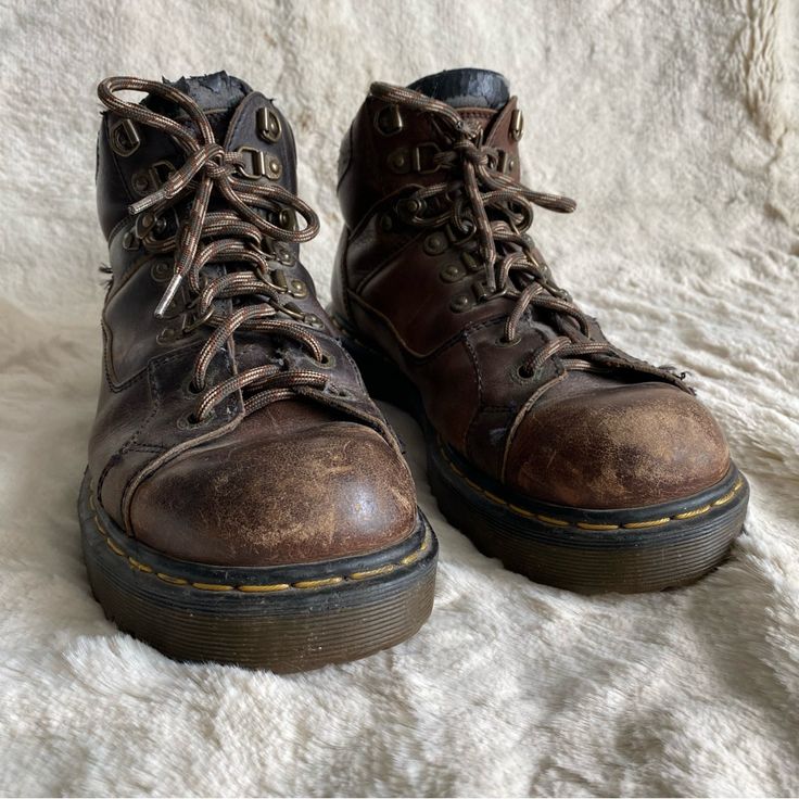 Durable Brown Work Boots
