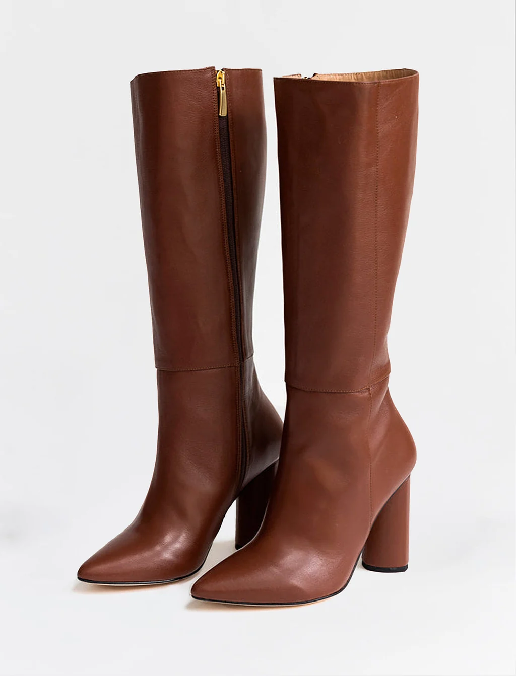 Durable Camel Dress Boots