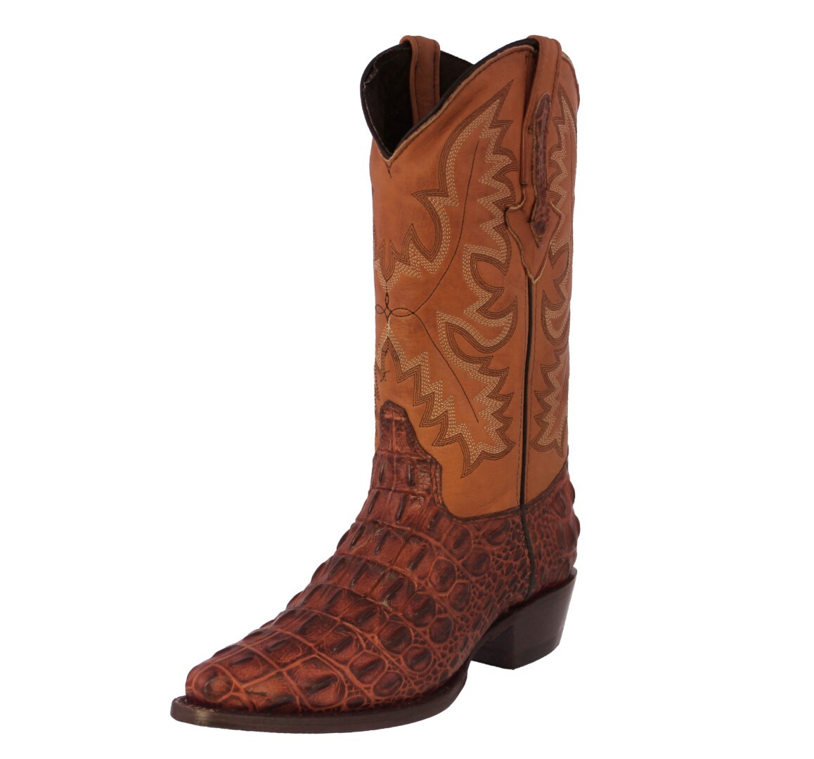 Durable Cognac Dress Boots