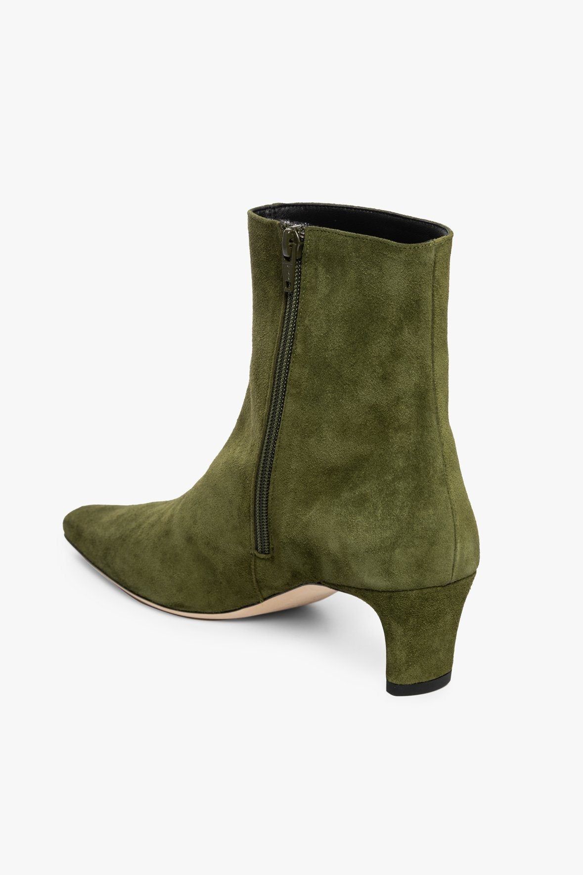 Durable Olive Ankle Boots