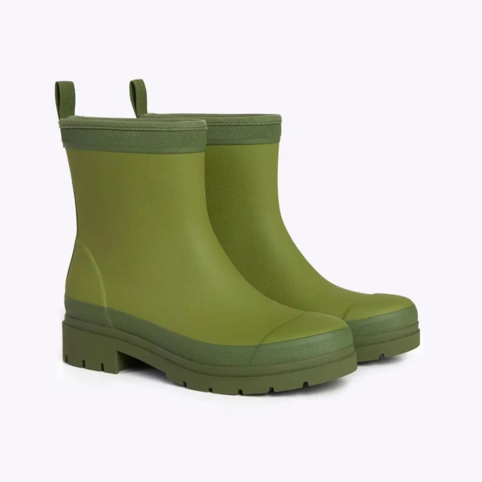 Durable Olive Ankle Boots
