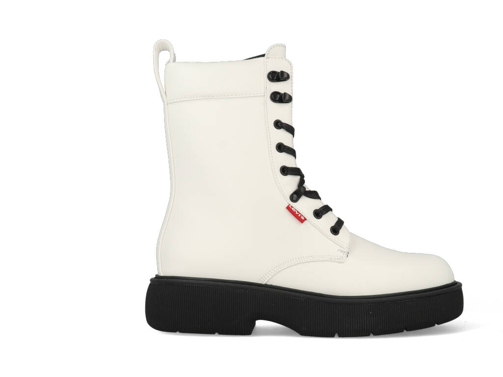 Durable White Combat Boots
