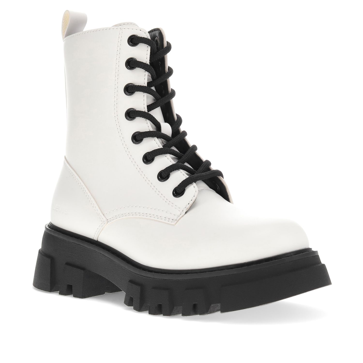 Durable White Combat Boots