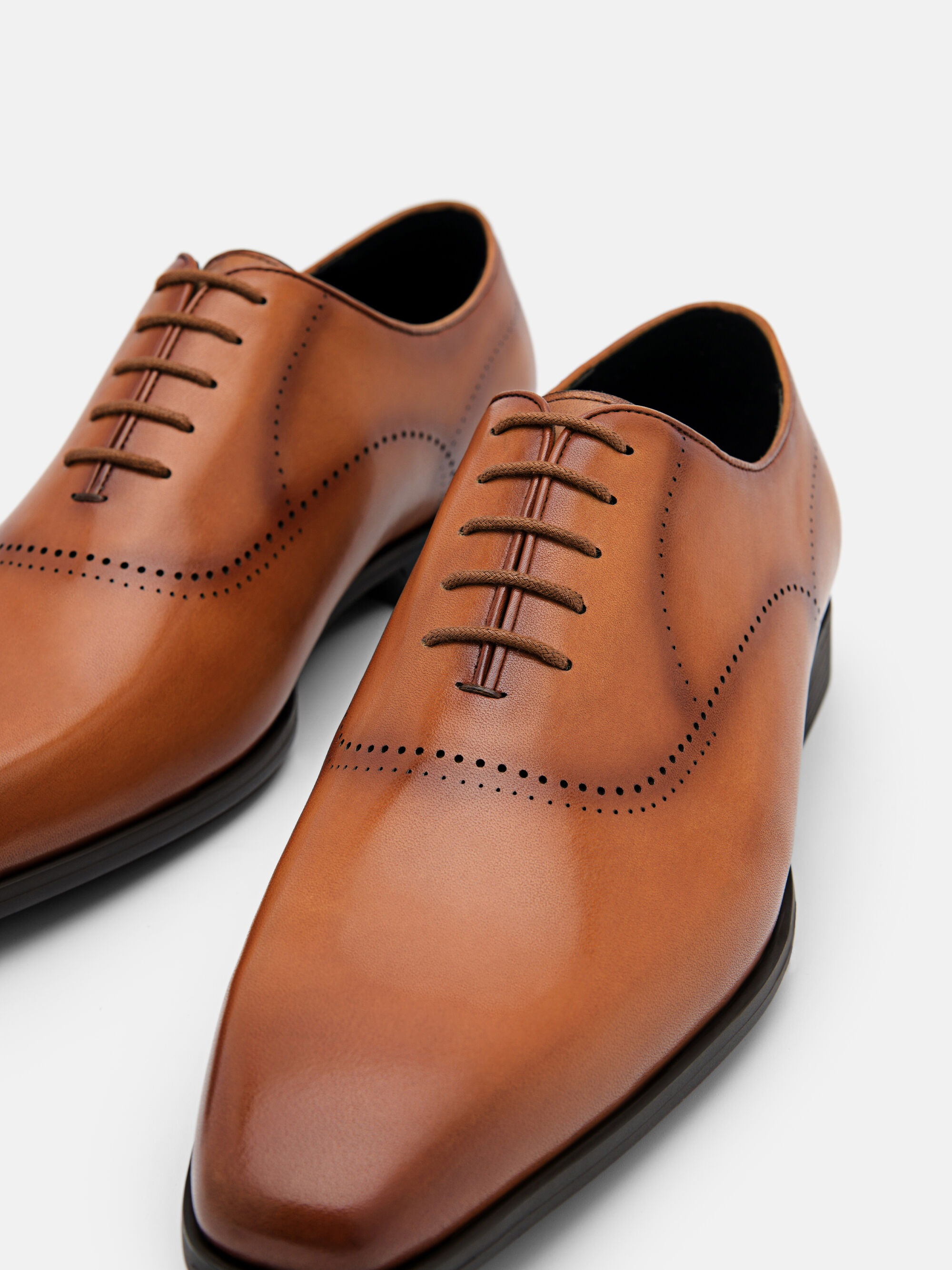 Elegant Camel Formal Shoes