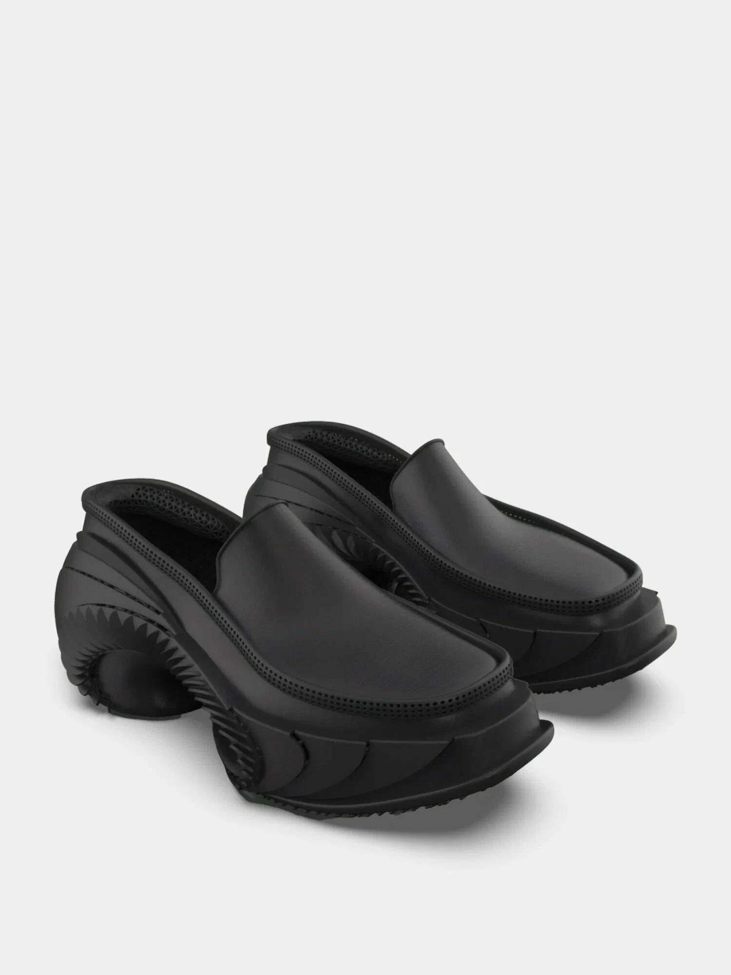 Elegant Charcoal Loafers