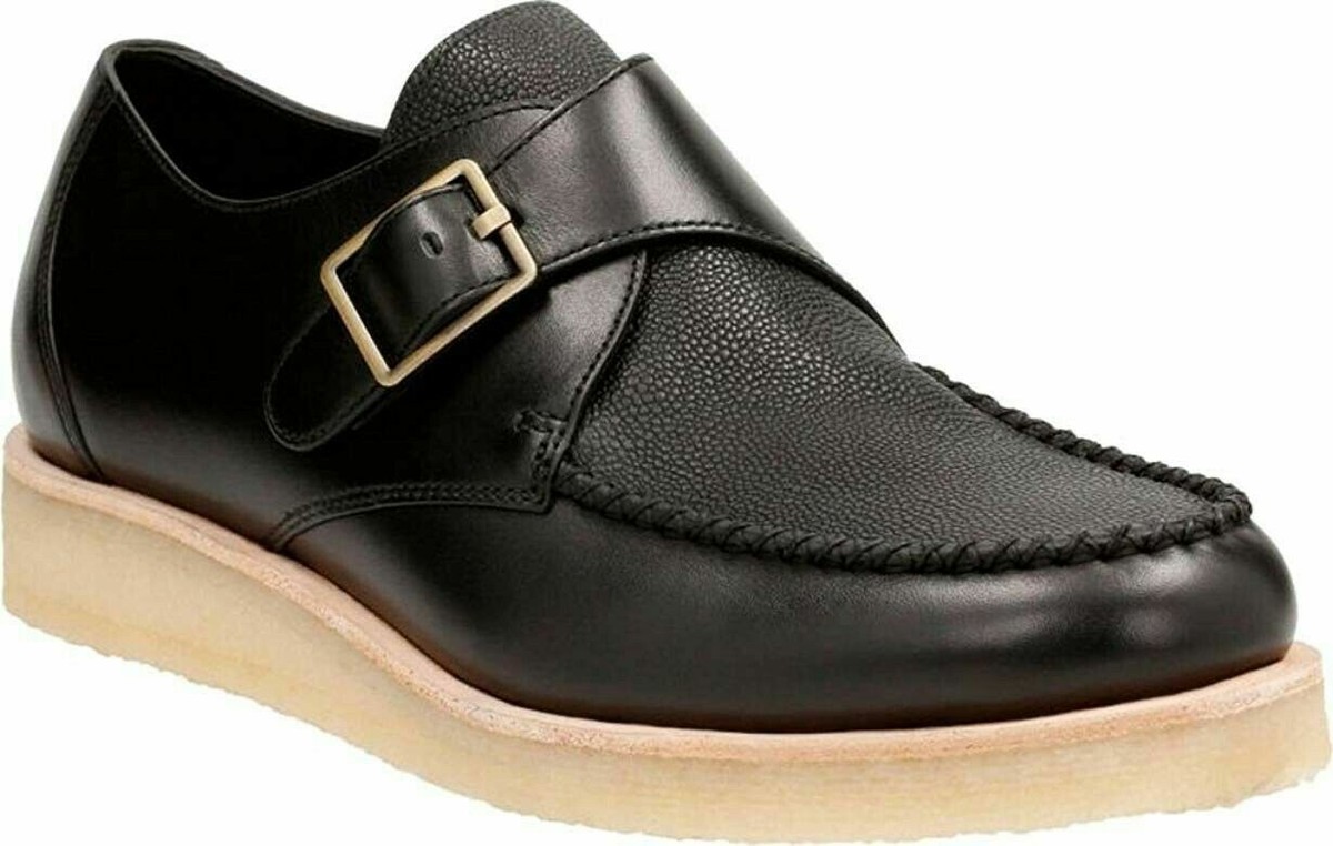 Elegant Grey Monk Straps