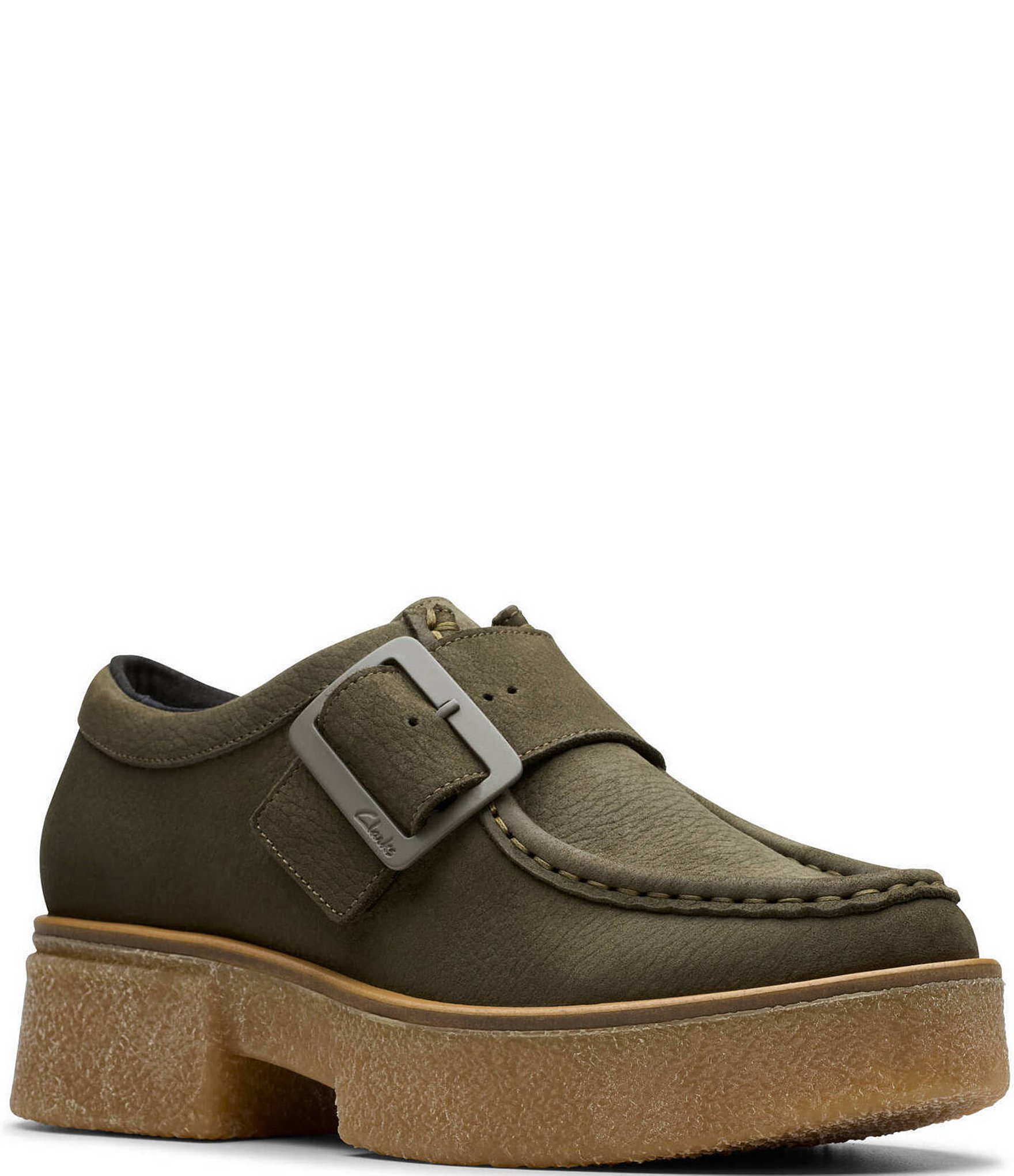 Elegant Grey Monk Straps