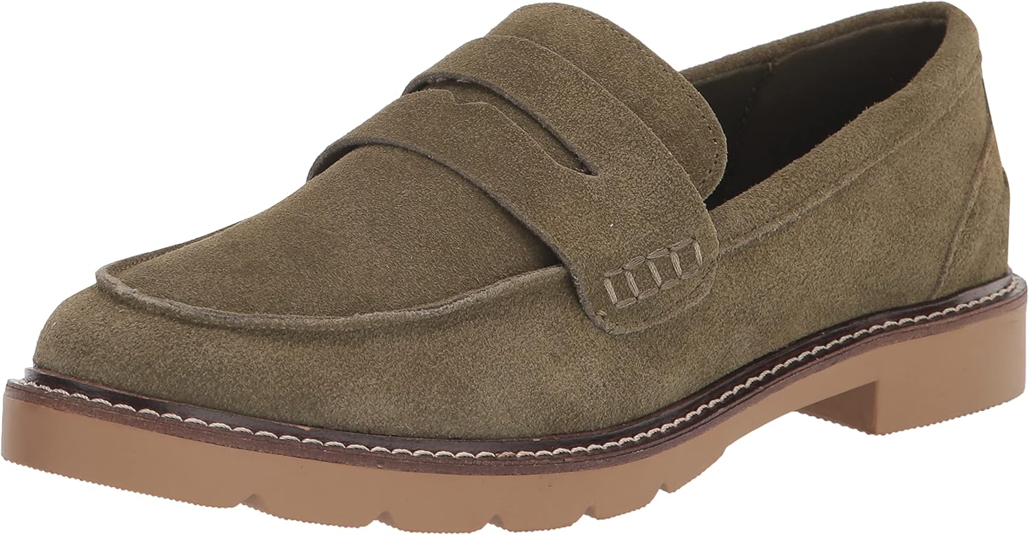 Elegant Olive Brogues