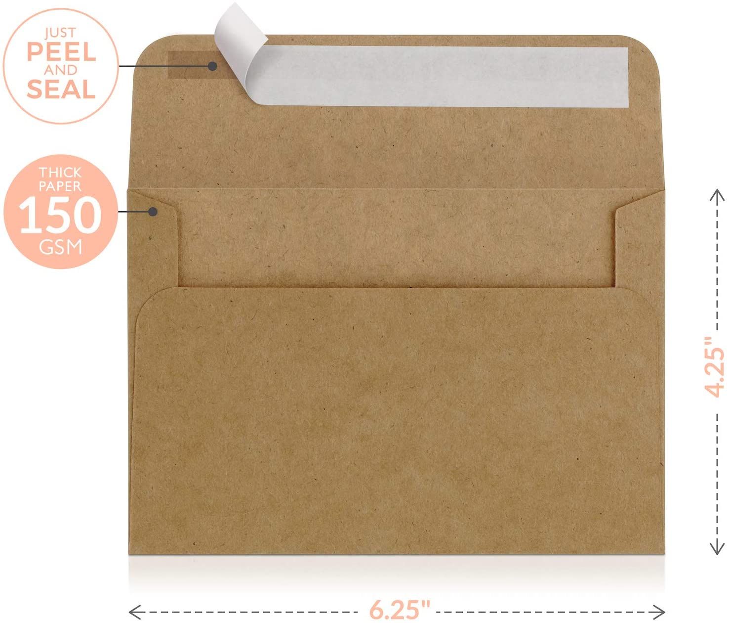 Envelope - A4 - Brown - 100 Pack