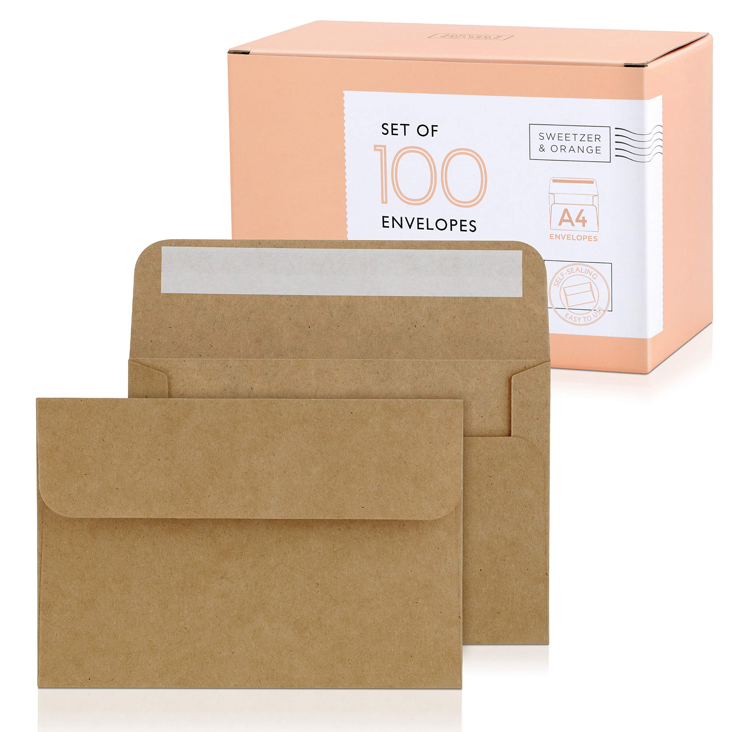 Envelope - A4 - Brown - 100 Pack
