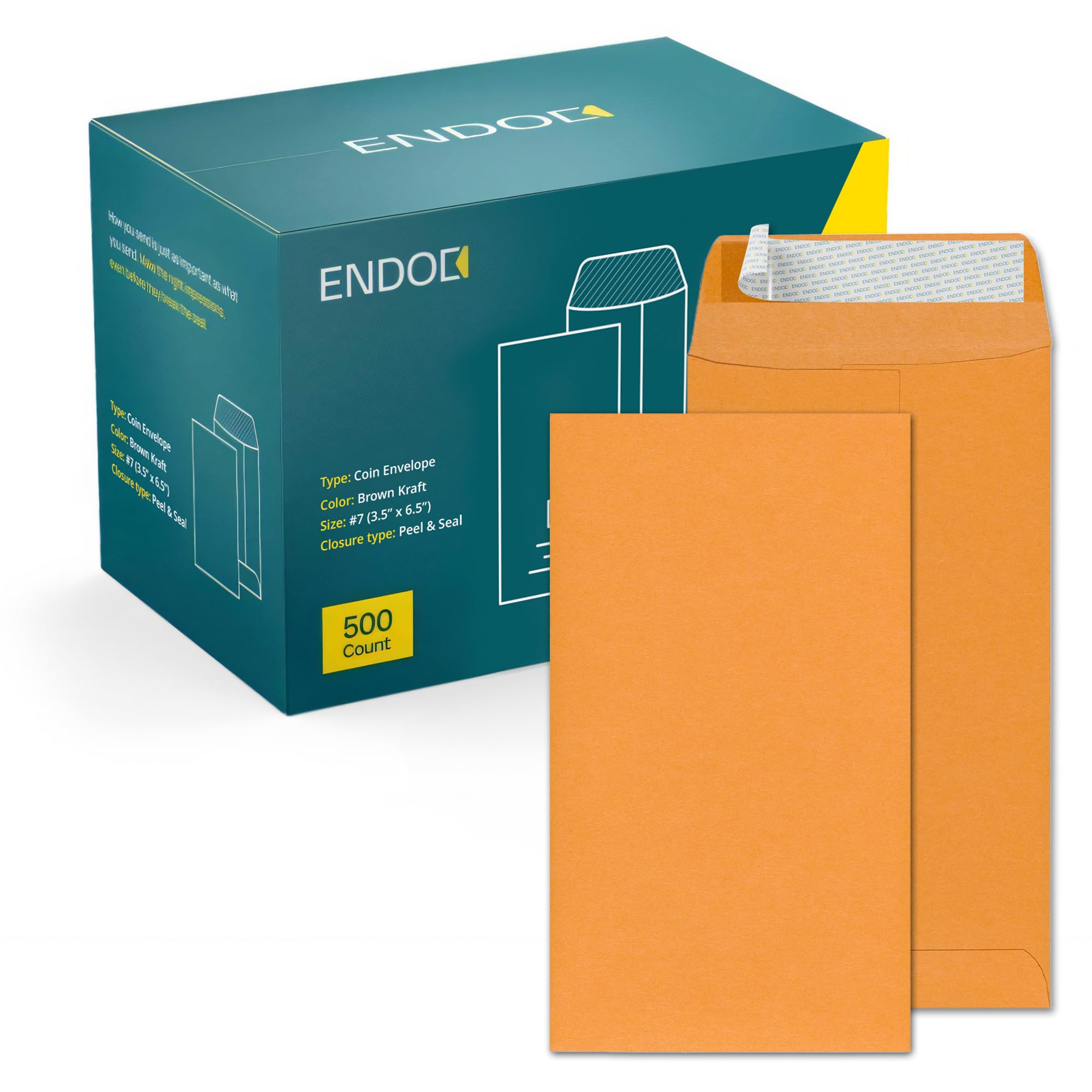 Envelope - DL - Brown - 500 Pack