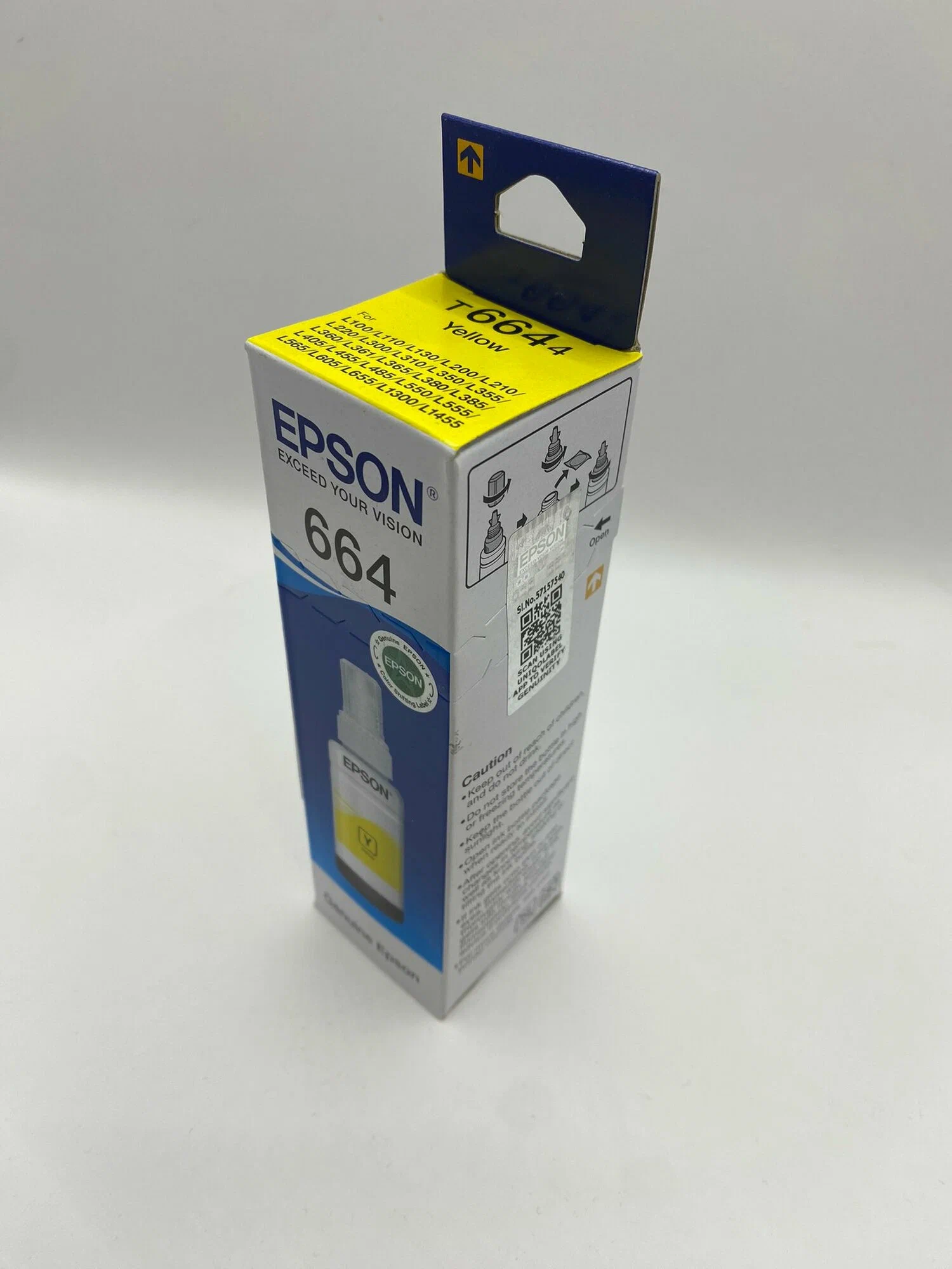 Epson 664 XL Yellow Ink